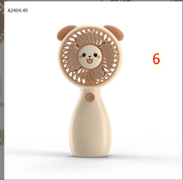 QUẠT TÍCH ĐIỆN MINI CẦM TAY DỄ THƯƠNG-sỉ 60k