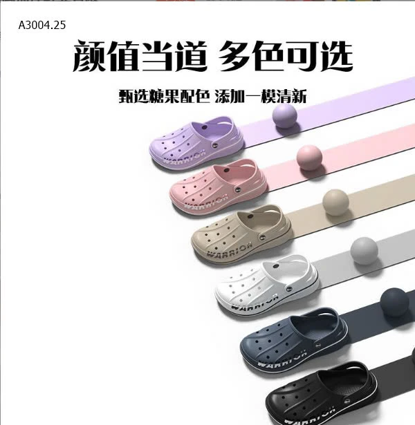 SỤC CROCS NAM NỮ WARRIOR -sỉ 147k