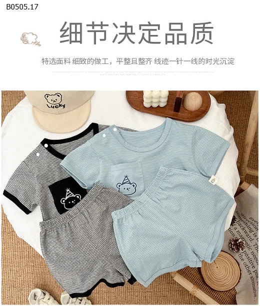 SÉT COTTON GẤU NHÍ -sỉ 137k