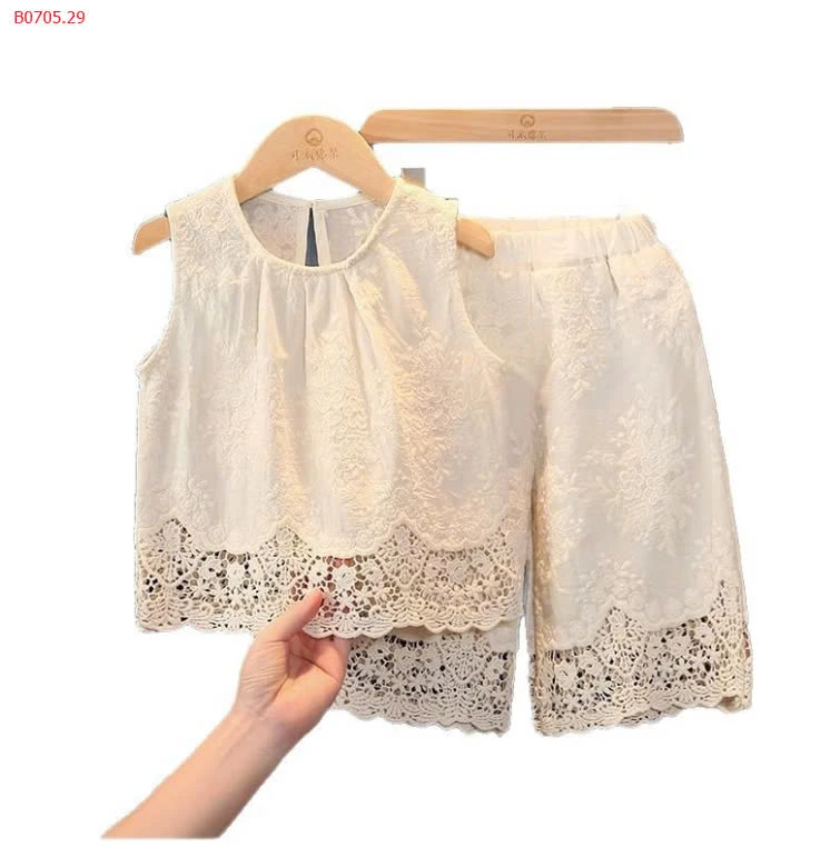 BỘ SÁT NÁCH VIỀN REN CHO BÉ GÁI-sỉ 178k