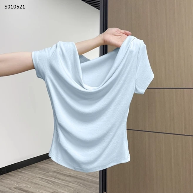 ÁO THUN NỮ CỔ ĐỔ