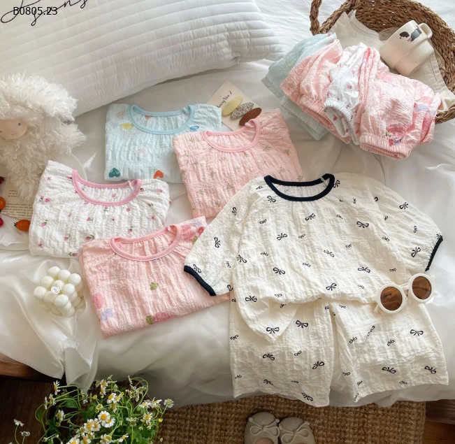 BỘ MẶC NHÀ LỬNG BÉ GÁI-sỉ 90k