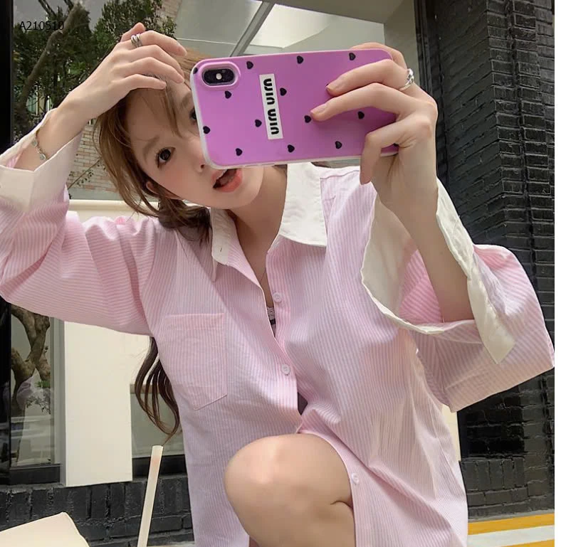 ÁO SƠ MI KẺ SỌC NỮ  - sỉ 165k