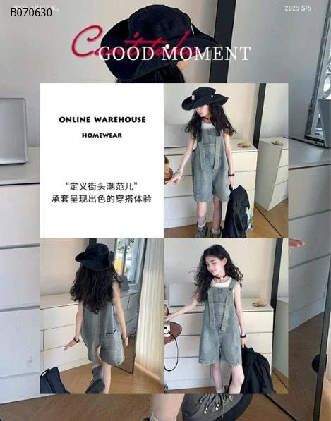 SÉT QUẦN YẾM JEAN MIX ÁO SÁT NÁCH -sỉ Áo : 110k            Yếm : 197k 
