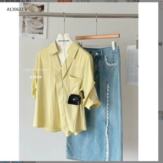 ÁO SƠ MI NỮ- sỉ 127k