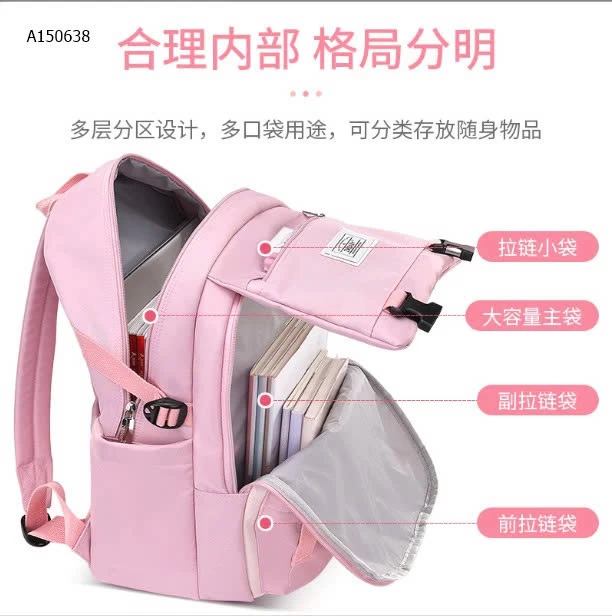 BALO HỌC SINH, SINH VIÊN KÈM MÓC KHÓA  -Sỉ 172k 