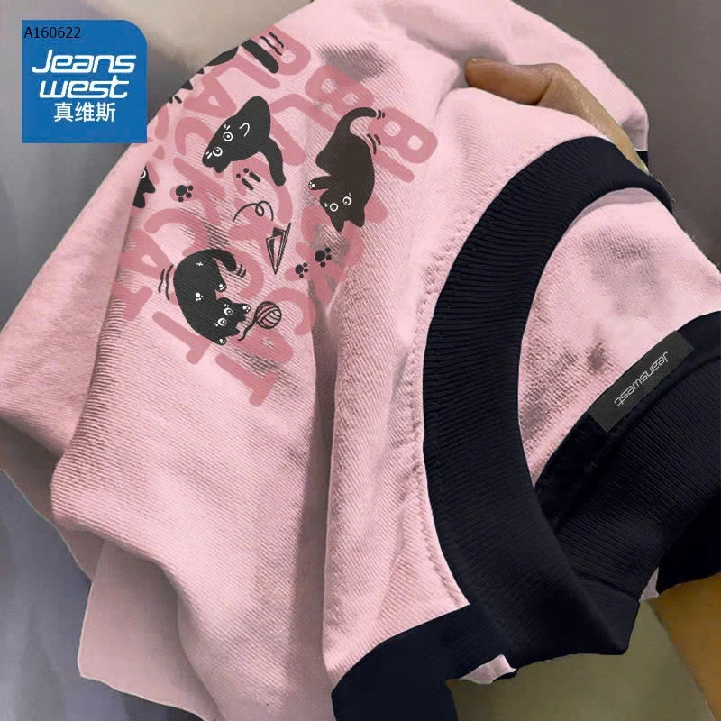 Áo thun Unisex “Black Cat Squad” siêu xinh nhà Jeanswest  - sỉ 155k