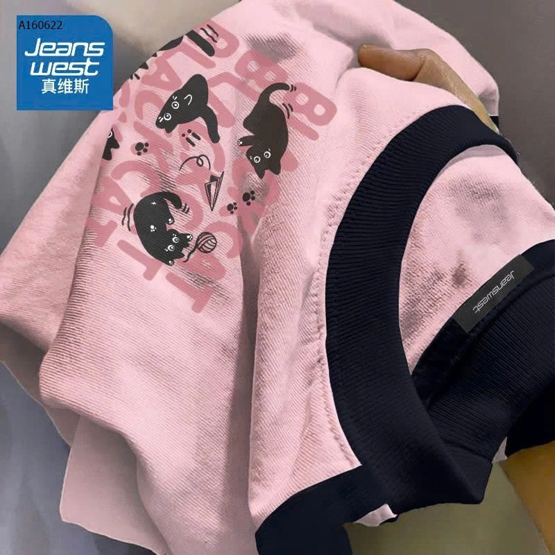Áo thun Unisex “Black Cat Squad” siêu xinh nhà Jeanswest  - sỉ 155k