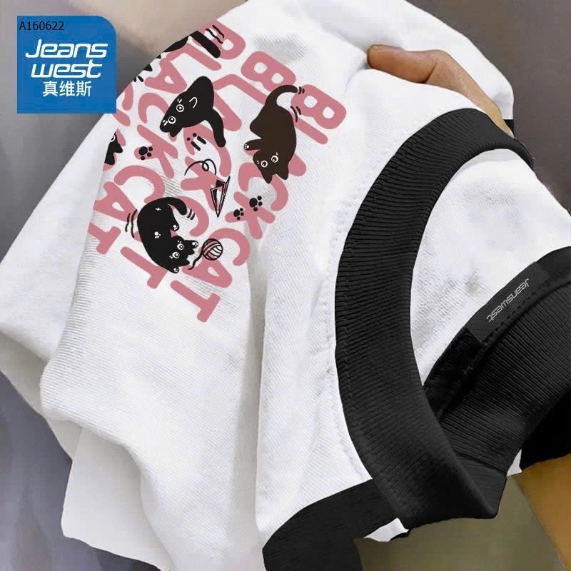 Áo thun Unisex “Black Cat Squad” siêu xinh nhà Jeanswest  - sỉ 155k