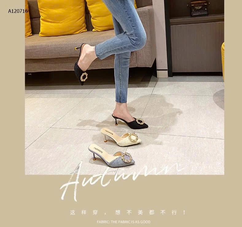 GUỐC CAO GÓT MŨI NHỌN CHO NỮ- sỉ 120k
