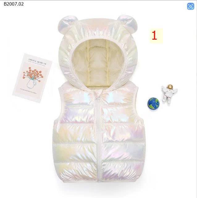 Gile phao tai gấu nhũ bóng-Sỉ giá 98k
