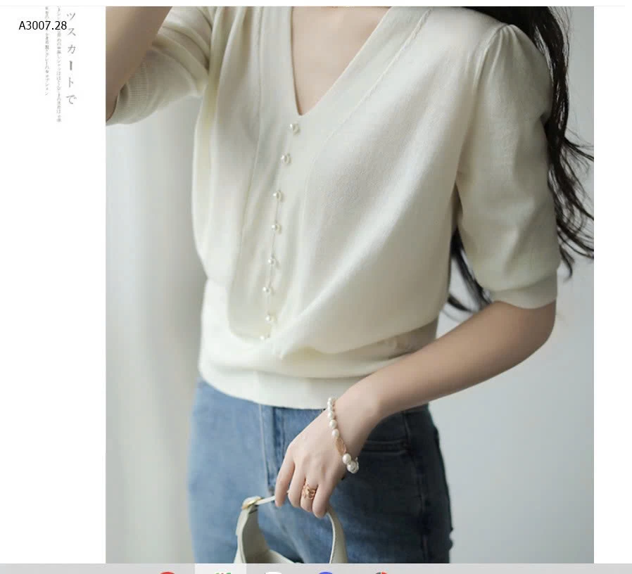 LEN MỎNG TAY LỠ - sỉ 95k
