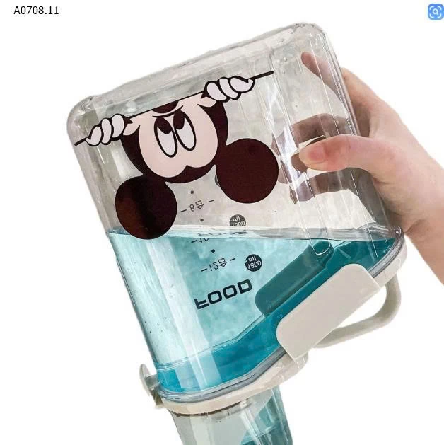 Hộp đựng bột giặt sticker dán mickey- sỉ 100k/1 set 2 hộp 