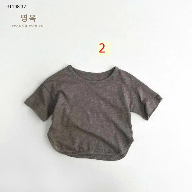 Áo thun trẻ em tay ngắn cho bé trai và bé gái-Giá sỉ 105k