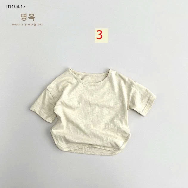 Áo thun trẻ em tay ngắn cho bé trai và bé gái-Giá sỉ 105k