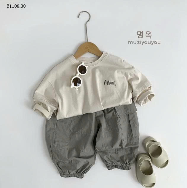 Áo thun cotton dài tay iin 2 mặt Huzhou Zhili-Giá sỉ 128k
