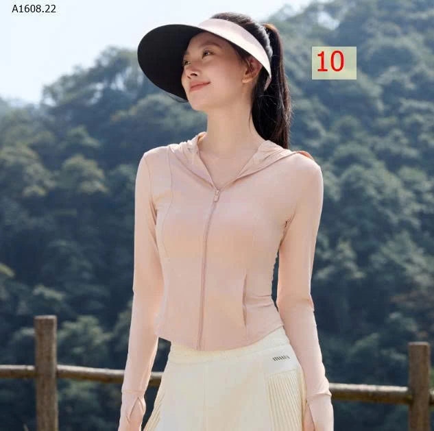 ÁO CHỐNG NẮNG DÁNG NGẮN NỮ   - sỉ 135k