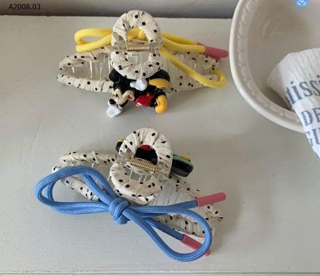 SET 2 KẸP TÓC GẮN MICKEY- sỉ 65k/set 2c mix