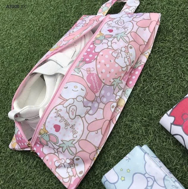 TÚI ĐỰNG GIÀY DỄ THƯƠNG-Giá sỉ 68k/ set 2c mix mẫu
