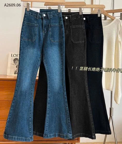 QUẦN JEAN ỐNG LOE NỮ- sỉ 165k