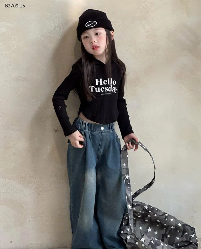 Áo len chui đầu công chúa Yuyu bé gái- sỉ 140k