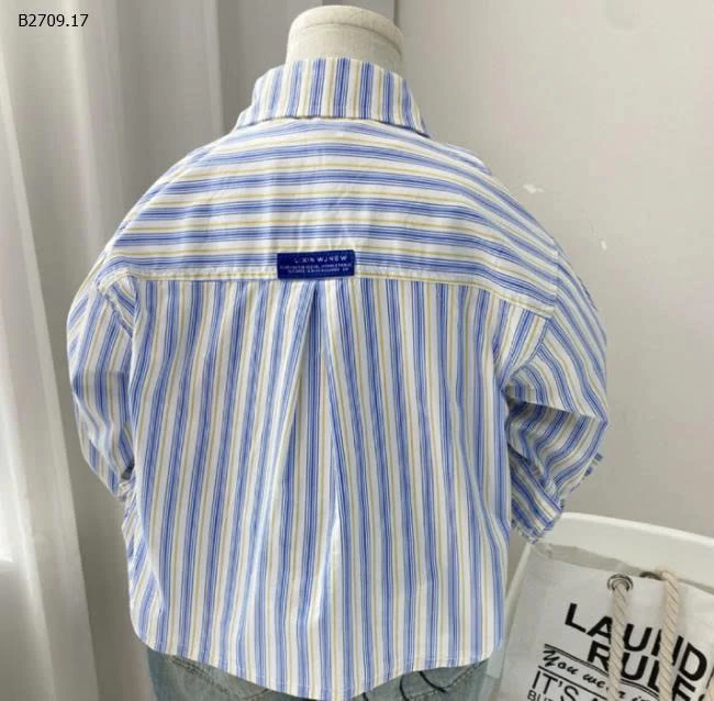  SƠ MI KẺ CHO BÉ TRAI-Giá sỉ 95k