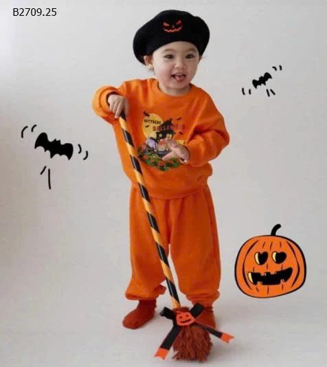 BỘ QUẦN ÁO  HALLOWEEN CHO BÉ-Giá sỉ 175k