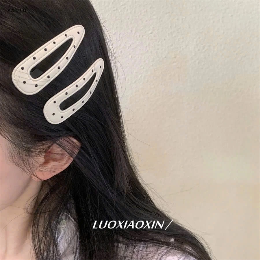 SET 8 KẸP TÓC CHẤM BI  - Giá sỉ 38k /1 set