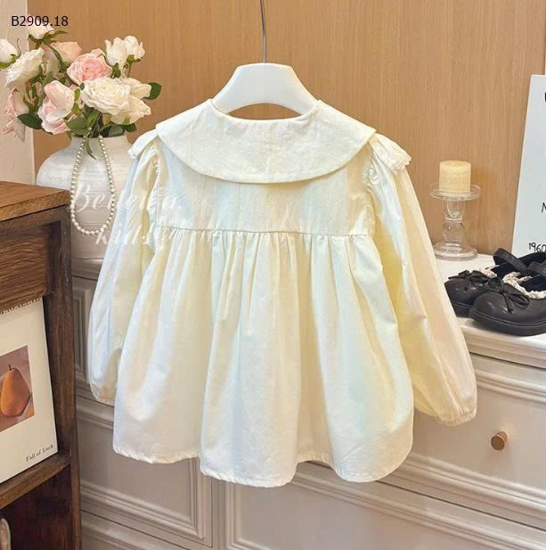 Áo sơ mi bé gái  – xinh như công chúa -Giá sỉ 112k/c