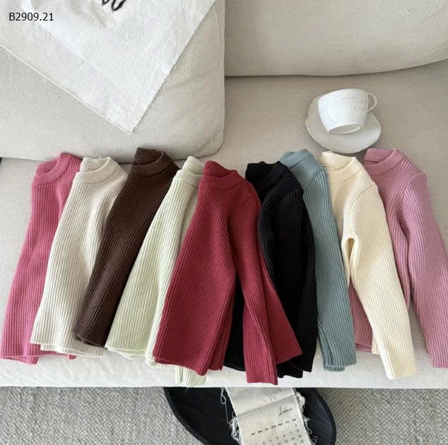  ÁO LEN TRƠN CHO BÉ -Giá sỉ 94K