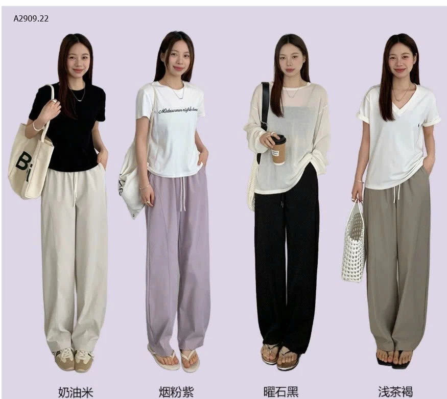 QUẦN ỐNG RỘNG CỰC XINH- sỉ 133k