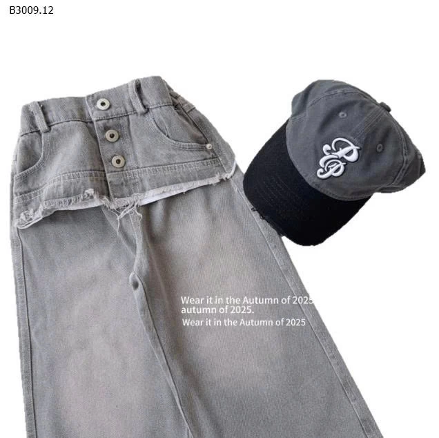 QUẦN JEAN ÔNG RỘNG BG-Giá sỉ 198k