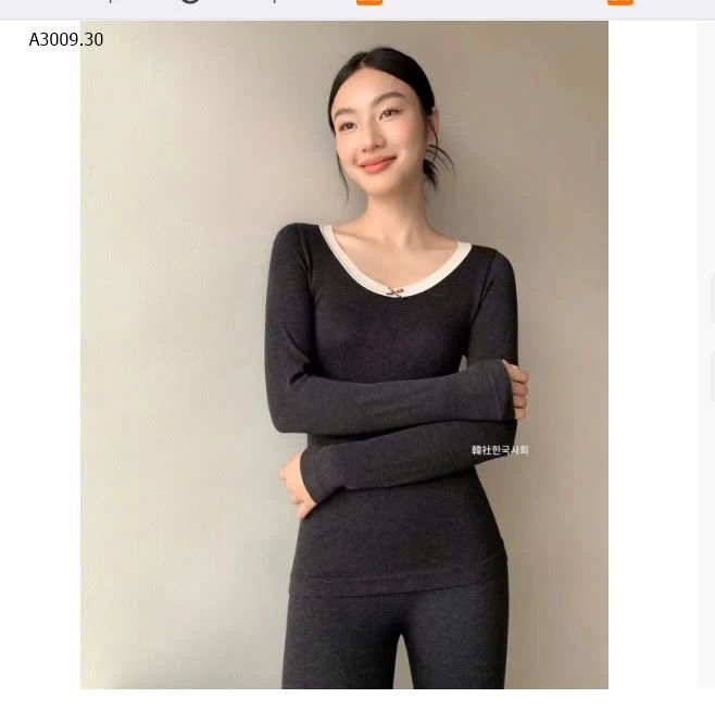 BỘ GIỮ NHIỆT ĐÍNH NƠ NỮ - sỉ 153k