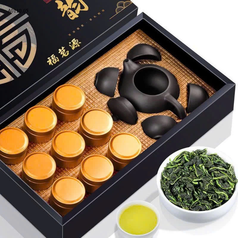 Set trà Phổ Nhĩ Quýt - sỉ 148k/1 hộp (tặng kèm bộ ấm chén ).
