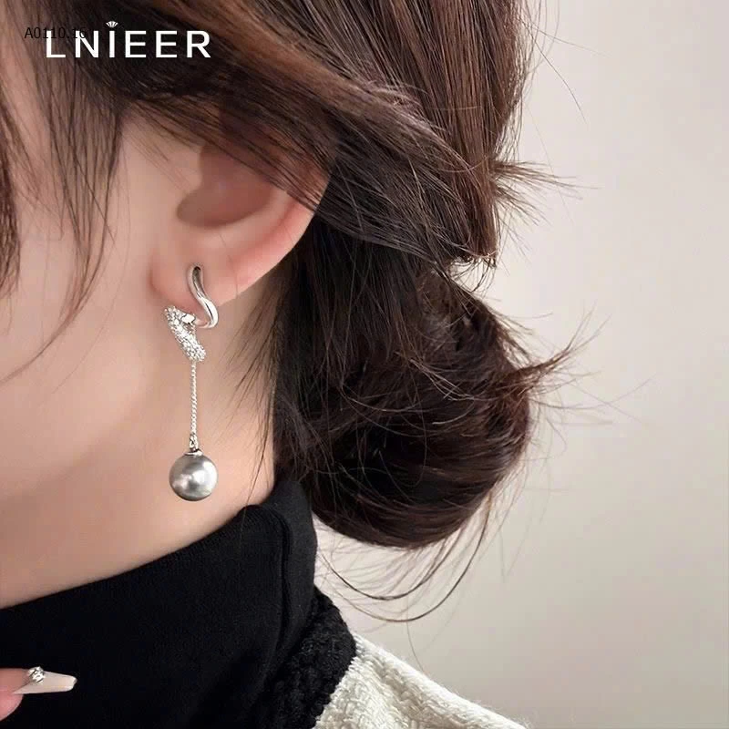 Hoa tai bạc S925 hãng Lnieer  - sỉ 117k