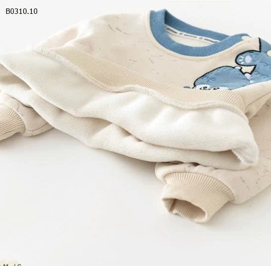 SET NỈ KHỦNG LONG CHO BÉ-Giá sỉ 252k