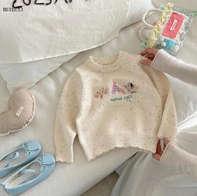 ÁO LEN VIỀN BÈO CHO BÉ-Giá sỉ 149k