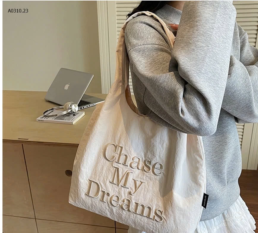   TÚI TOTE VẢI CHỮ -Giá sỉ 129k