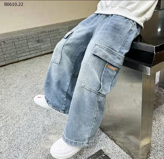 QUẦN JEAN SUÔNG TÚI HỘP BT-Giá sỉ  178k