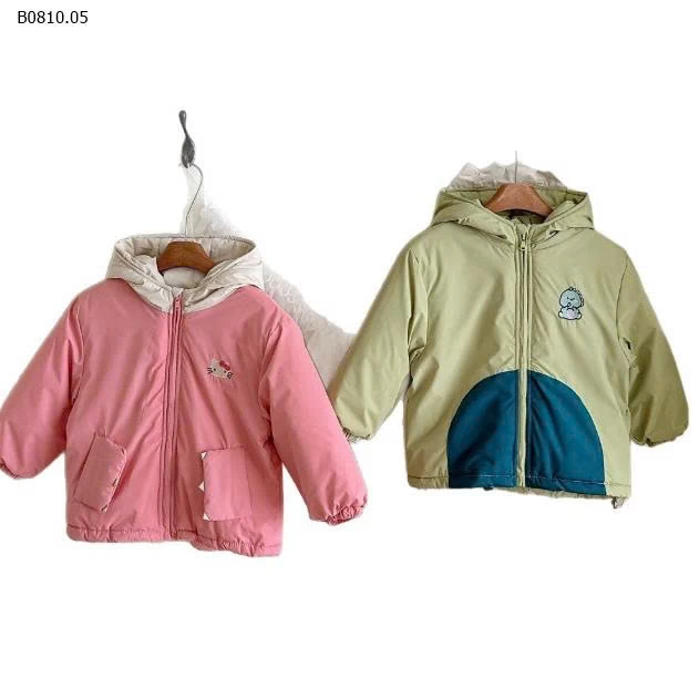 ÁO KHOÁC PHAO CUTE CHO BÉ  - sỉ 213k