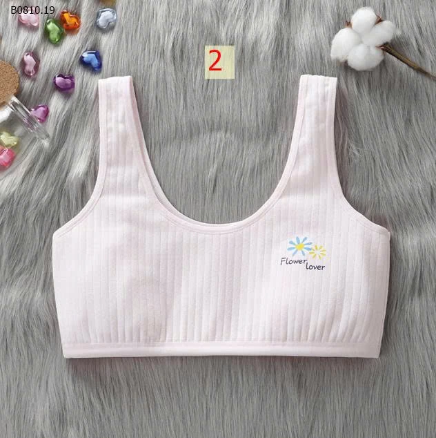 BRA COTTON GÂN BÉ GÁI - sỉ 120k/set 4c mix