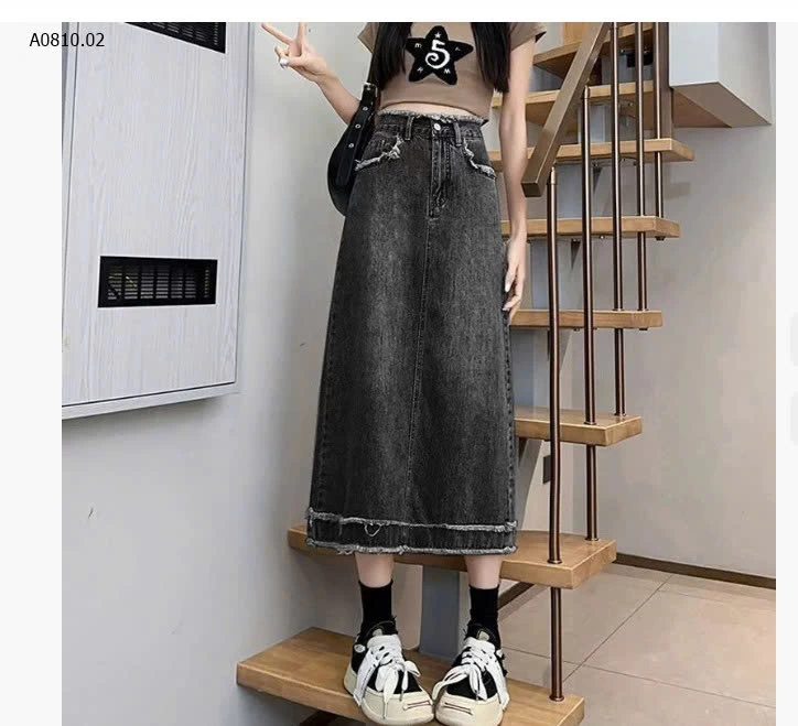 CHÂN VÁY JEAN TE TUA -Giá sỉ 135k