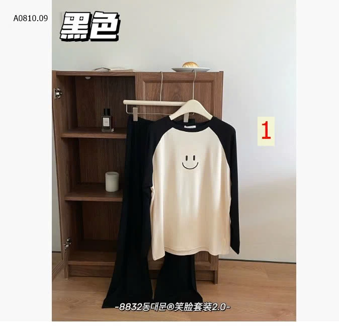 SET BỘ CỘC TAY MẶT CƯỜI NỮ-Giá sỉ 205k