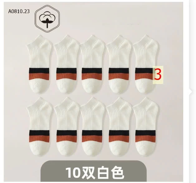 Sét 10 đôi tất  nam  Giá sỉ 135k/s