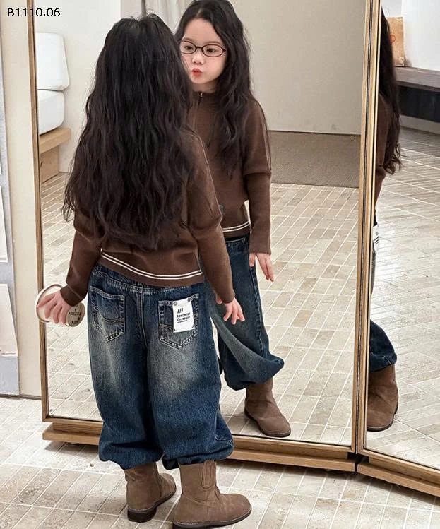 ÁO LEN KHÓA KÉO AMBB-Giá sỉ sz 90-150: 162k sz 160: 178k