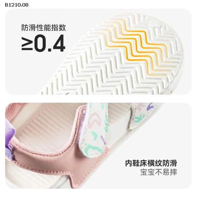 DÉP SANDAL BẢO VỆ MŨI CHÂN CHO BÉ HÃNG MARIO -Giá sỉ 132k