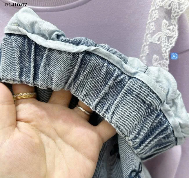 QUẦN JEAN ỐNG SUÔNG CHO BG KACDY -Giá sỉ 142k 