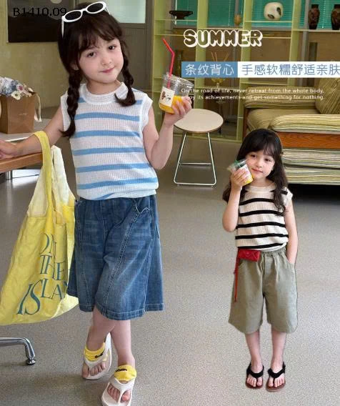 Áo len dệt kim sọc kiểu Hàn Quốc nhà AMBB - giá sỉ  size : 90-150 giá 125k size 160 giá 135k