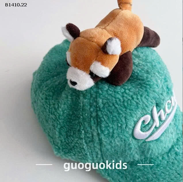 MŨ LƯỠI TRAI KÈM GẤU CHO BÉ -Giá sỉ 95k