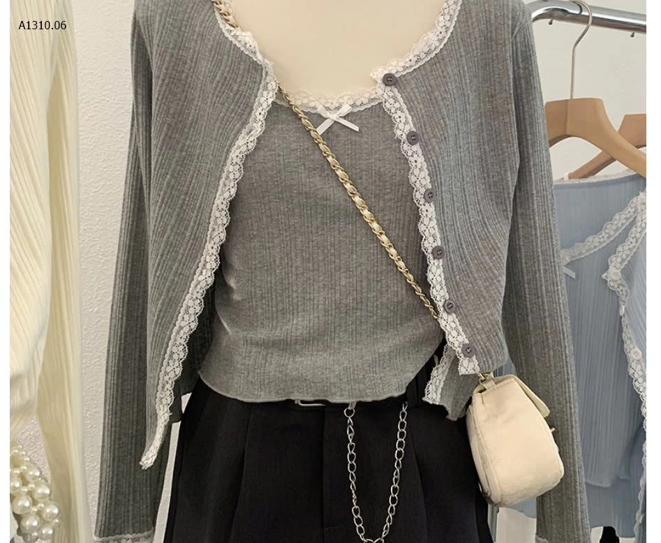 SET ÁO PHỐI REN NỮ- sỉ 185k